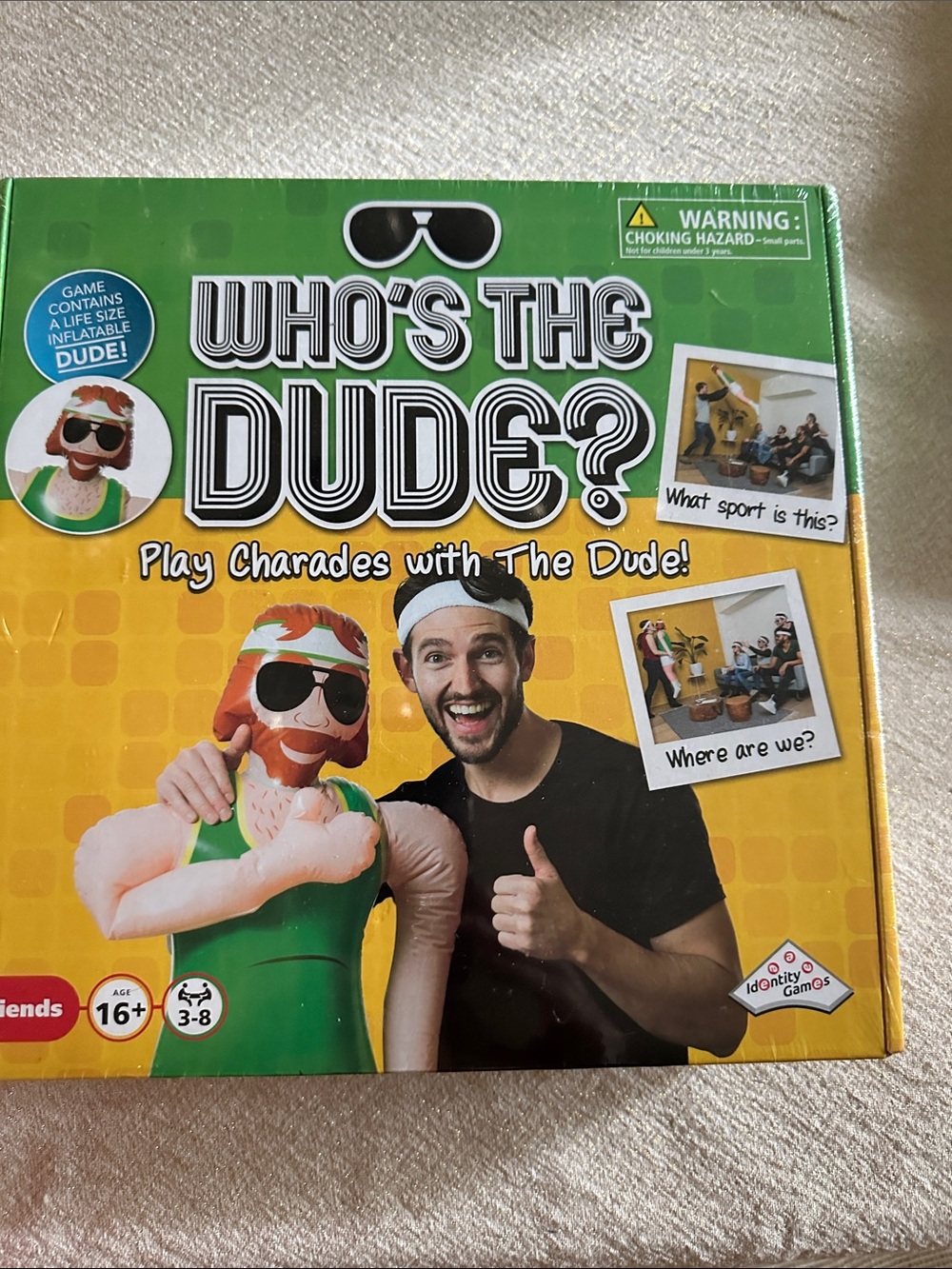 Who’s The Dude? Party Charades Game New in Box